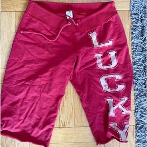 Vintage knee length lucky shorts